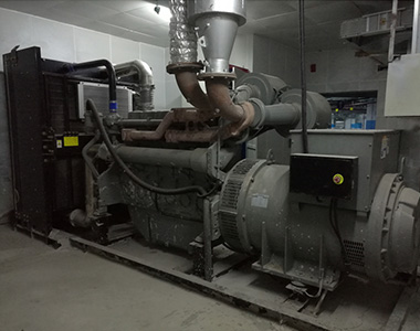PA视讯游戏800KW/400V陆用发电机应用于某房地产项目
